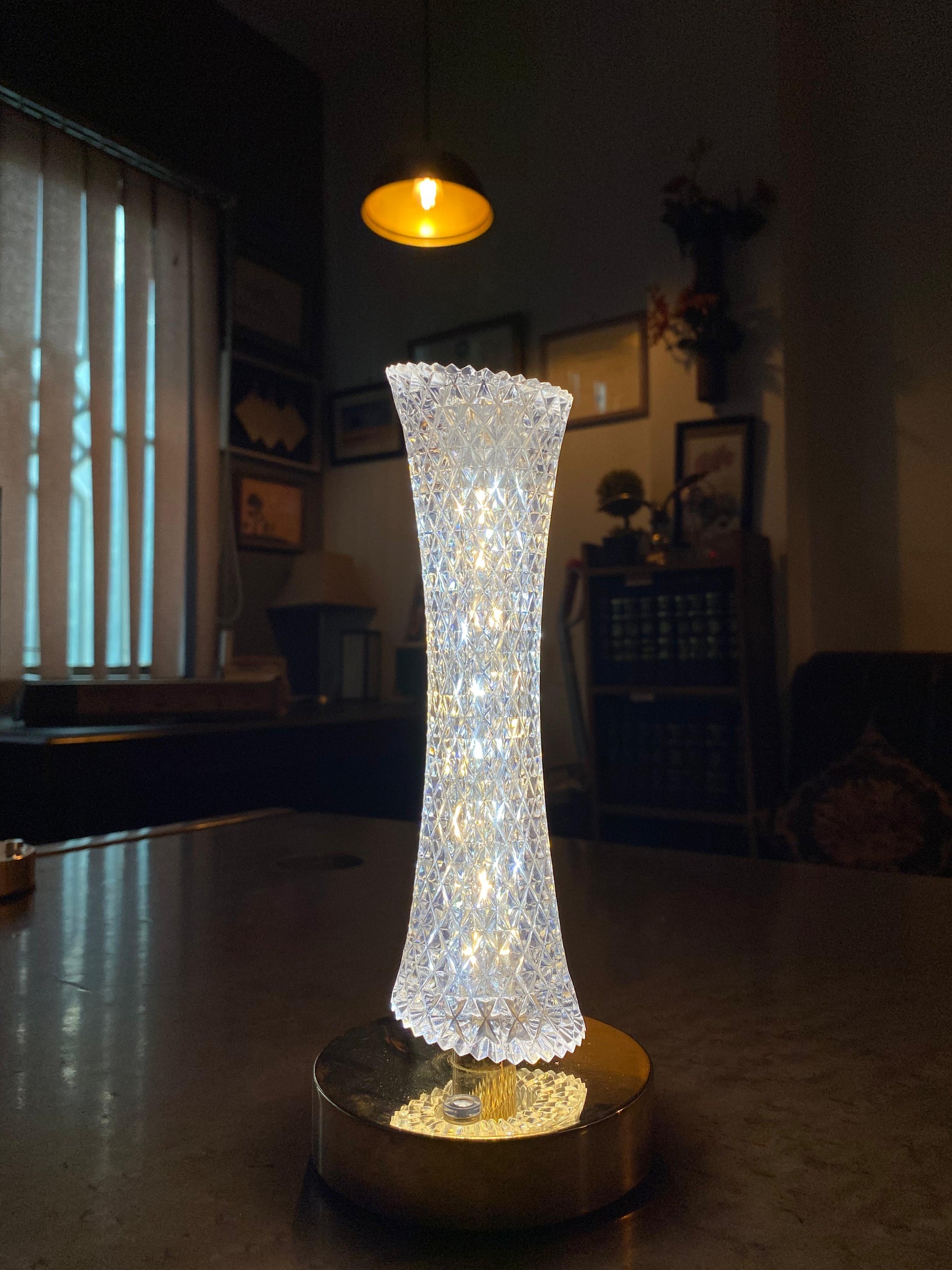 Vine glass Lamp My Store