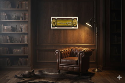 Islamic warrior sword frame