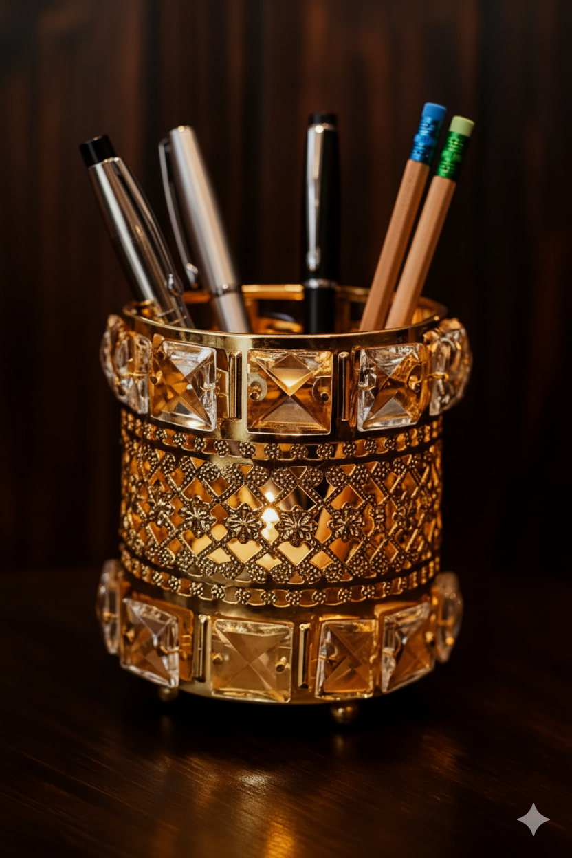 Metal body Pen holder