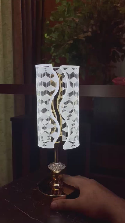 Rechargeable crystal Lamp