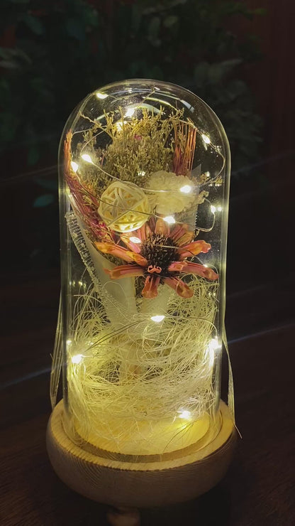 LED Flower nest home decor