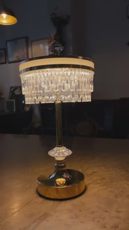 Rechargeable side table lamps